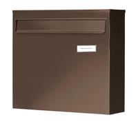 Burgwächter Amplio buzón de valla Potsdam 878, marrón