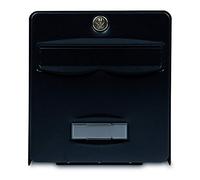 Burg-Wächter 504 NO - Buzón de acero galvanizado, no estandarizado, con puerta de apertura, tapón, Mini Balthazar, n.º 504 NO