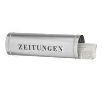 Burg-Wächter 800 - Portaperiodicos redondo 400x120mm plata