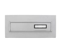 Burg-Wächter Blende 794 Si Bocacartas con Placa de Identificación, Plata