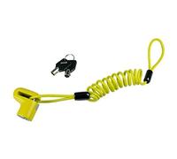 BURG-WÄCHTER Bremsscheibenschloss 520 50, für Zweiräder mit Scheibenbremsen, E-Bike E-Scooter Motorrad Fahrrad, 520 50 yellow, Farbe: gelb