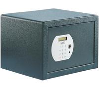 Burg-Wächter Pure-Safe PS 120 E FP - Caja fuerte para muebles (20,6 L, 12,8 kg, incluye estante, fijación a la pared y al suelo), color gris