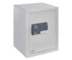 BURG-WÄCHTER Caja fuerte con combinación y huella dactilar, Karat, Ignífuga, Grado resistencia 0 (N), 45,3 l, 67,0 kg, MT 660 E FP, Gris