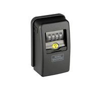 BURG-WÄCHTER Caja fuerte de llaves, con código numérico de 4 dígitos para el exterior y el interior, magnética, iluminada, segura, montaje en la pared, Key Safe 60L SB, negro