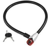 Burg-WÄCHTER Candado de Cable 650 80 Reflex, Bocallaves Protectora, Plateado