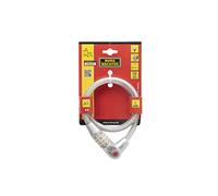 Burg-Wächter Candado de Cable con combinación iluminada 230 65 L, Longitud: 65 cm, Negro