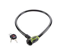 Burg-Wächter Candado de Cable con iluminación en la Llave 345 80 L, Colores Surtidos