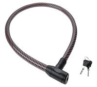 BURG-WÄCHTER Candado de cable de acero 570 120, 2 llaves, Colores surtidos