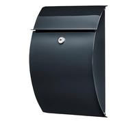 Burg-Wächter Capri 813 ANT - Buzón en chapa de acero, antracita, 215 x 304 x 80 mm