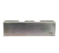 BURG-WÄCHTER Cubierta para cierrapuertas TS 2500, cubierta protectora para cierrapuertas, accesorio robusto, montaje fácil, TZB 2545, plata