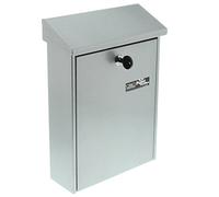 Burg Wächter Daily 5861 Si Buzón con Cubierta, Plata