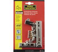 Burg-Wächter tk 75 - Cadena seguridad para puertas 15cm niquel (blister)