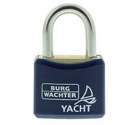 Burg-Wächter Yacht 460 Ni 20 SB-Candado (Grosor de 3,5 mm, 2 Llaves), Azul, 12.40 mm