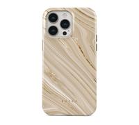Burga Funda para iPhone 14 Pro modelo Tough A prueba de golpes Full Glam, Beige