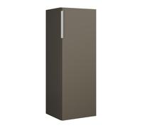 burgbad Eqio armario de media altura 1 puerta, bisagra derecha, 960x350x320mm, UH3525RF2010G0146, Color: Gris alto brillo / Gris alto brillo, tirador cromado G0146