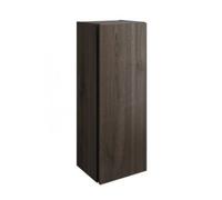 burgbad Junit Armario de media altura UHHHX035, con bisagra a la izquierda, 1 puerta, anchura: 350mm, UHHX035LF3152G0175, Color: Trufa Castaño Decoración Trufa / Trufa Decoración Castaño