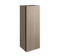 burgbad Junit Armario de media altura UHHHX035, con bisagra a la izquierda, 1 puerta, anchura: 350mm, UHHX035LF3150G0175, Color: Roble Decoración Cachemira / Roble Decoración Cachemira