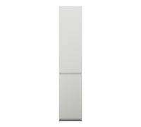 burgbad Lin20 armario alto con 2 puertas, bisagra a la izquierda, 400x345x2000mm, HSPJ040LF5375, Color: Branco mate