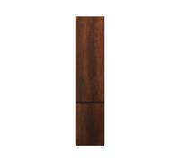 burgbad Lin20 armario alto con 2 puertas, bisagra derecha, 400x345x1760mm, HSPC040RF5359, Color: Decoración de roble oxidado