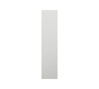 burgbad Lin20 espejo de cuerpo entero con puerta de caja e iluminación LED, bisagra de puerta a la derecha, 400x150x1760mm, SPQM040RF5363, Color: Blanco alto brillo