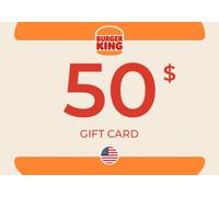 Burger King Gift Card 50 USD Key - UNITED STATES