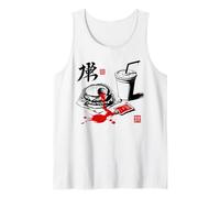 Burger Lover Hot Killing Salsa Abstracto Ketchup Splash Art Camiseta sin Mangas