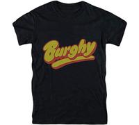 Burghy Italian Fast Food Years 80 Street Mens T-Shirt Fashion Casual Unisex Black tee M