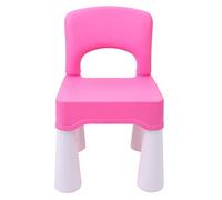 burgkidz Silla Rosa para Niñas Pequeñas de 2 Años en Adelante, Silla de Plástico Desmontable y Ensamblable para Hogar y Jardín, Peso Máximo 100 Kg/220 LB