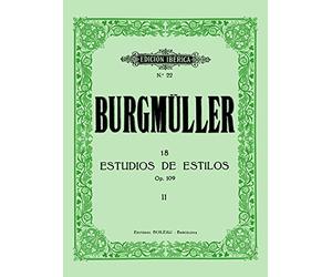 BURGMULLER - Estudios Op.109 para Piano (Iberica)