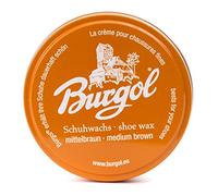 Burgol Schuhwachs, Shoe Wax - Nueva Receta - marrón medio, One Size