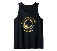 Burgos España España Eclipse Solar Totalidad Agosto 12, 2026 Camiseta sin Mangas
