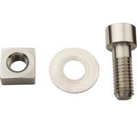 Burgtec Eje de horquilla Fox Boost 2021+ - tuerca y tornillo de titanio