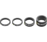 Burgtec Kit de espaciadores de potencia Carbon Spacer Kit negro one_size