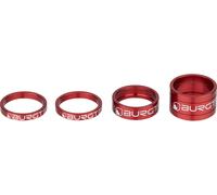 Burgtec Kit de espaciadores de potencia Spacer Kit rojo one_size
