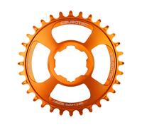 Burgtec Plato de cadena Hope Boost Direct Mount Thick Thin naranja