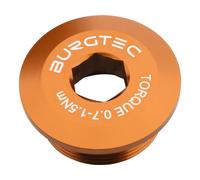 Burgtec Tornillo de manivela para motor Shimano Hollowtech II/E-Bike marrón