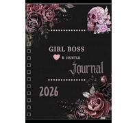 Burgundy Black Gothic candy Skull Journal 365 Days: A Year Reflections, Mindfulness & self discovery