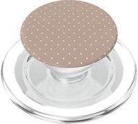 Burgundy Polka Dots Aesthetic Polkadots Minimalist Women PopSockets PopGrip para MagSafe