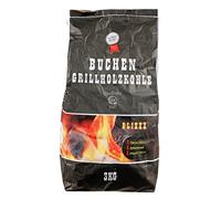 BURI Carbón De Leña Para Barbacoa Premium, 2x 3kg