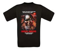 Burial Ground Notti del Terrore Return of The Zombies Horror Cult T-Shirt Black XXL