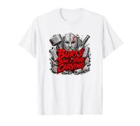 Buris Hueso Y Piedra Tallado Vikingo Nórdico Camiseta