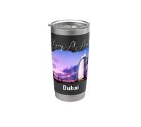 Burj Al Arab Dubai Souvenir Viajeros Vacaciones Hombres Mujeres Vaso térmico de acero inoxidable de doble pared