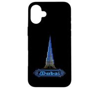Burj Khalifa Dubai Emiratos Árabes Unidos,Funny Dubai Eau Carcasa para iPhone 16 Plus