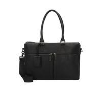 Burkely Antique Avery Bolsa de hombro Piel natural 37 cm Compartimento para el portátil negro