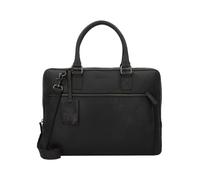 Burkely Antique Avery Maletín Piel natural 38 cm Compartimento para el portátil negro