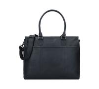 Burkely Antique Avery Maletín Piel natural 40 cm Compartimento para el portátil negro