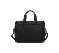 Burkely Antique Avery Maletín Piel natural 40 cm Compartimento para el portátil negro