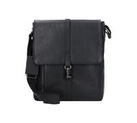 Burkely Antique Avery Mensajero Piel natural 28 cm negro