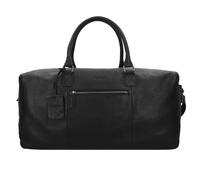Burkely Bolsa de viaje Antique Avery Piel 55 cm negro
