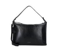 Burkely Creased Crystal Bolsa de hombro Piel natural 40 cm negro